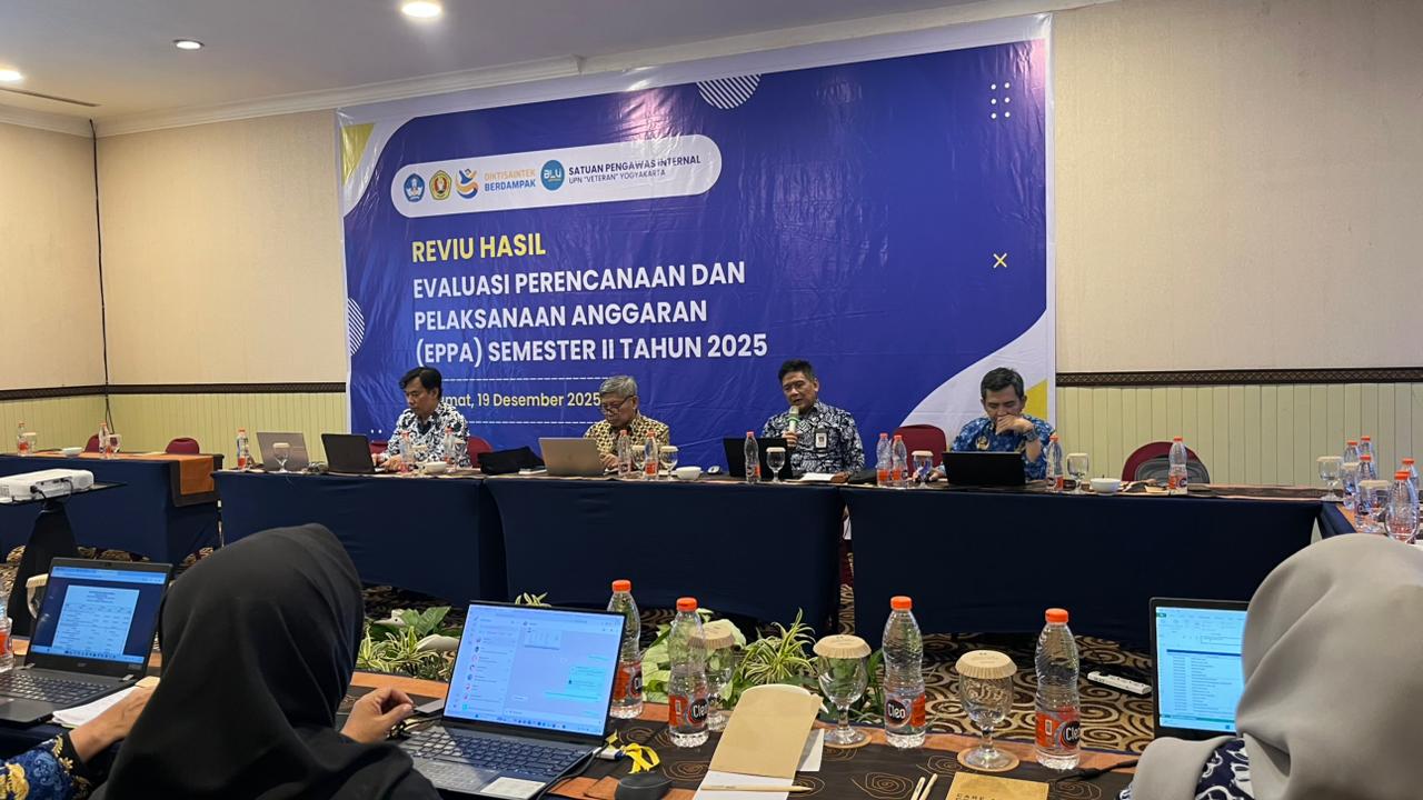 Kegiatan Reviu Hasil Evaluasi Perencanaan dan Pelaksanaan Anggaran (EPPA) Semester II Tahun 2025: 19 Desember 2025