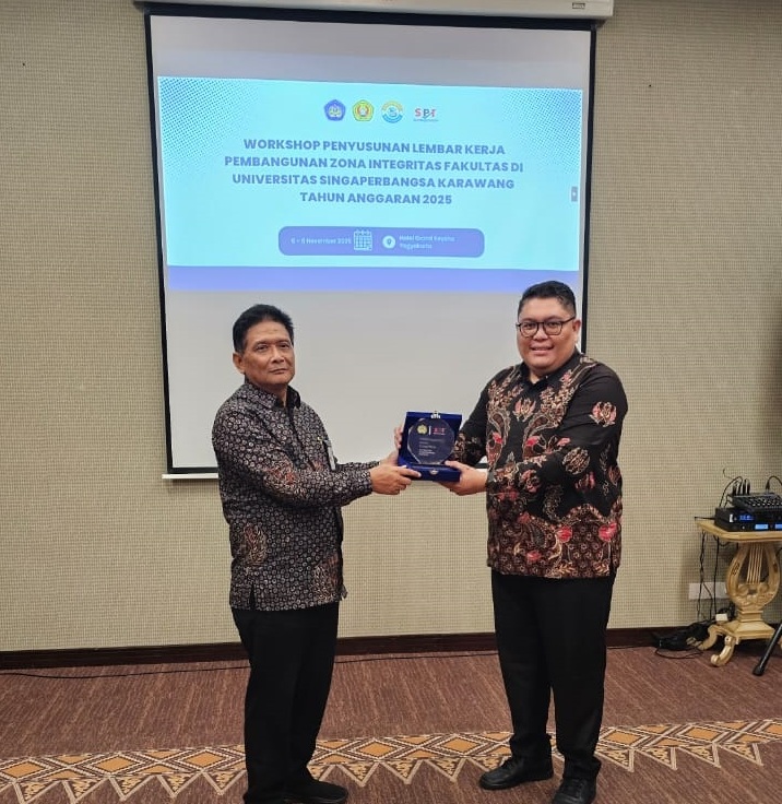 Kunjungan SPI Universitas Singaperbangsa Karawang Dalam Rangka Penguatan Sistem Pengawasan Internal dan Pencegahan Korupsi: 6 November 2025